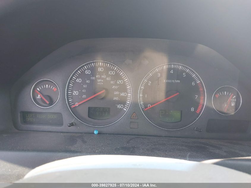 2006 Volvo V70 2.4 VIN: YV1SW612162585382 Lot: 39827925