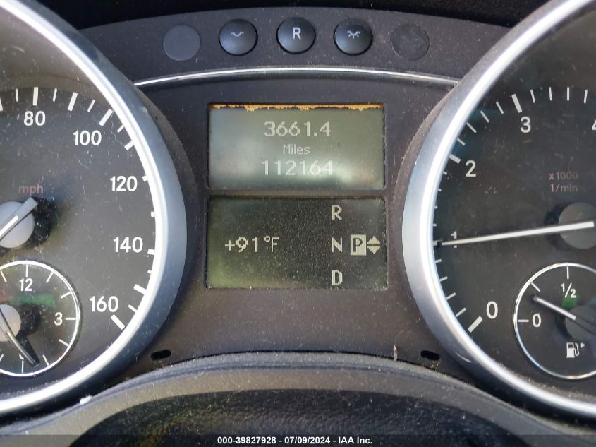 2008 Mercedes-Benz Ml 550 4Matic VIN: 4JGBB72E58A310179 Lot: 39827928