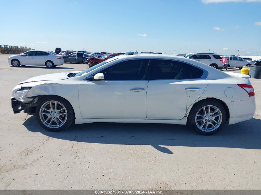 2009 Nissan Maxima 3.5 Sv VIN: 1N4AA51EX9C814280 Lot: 39827931