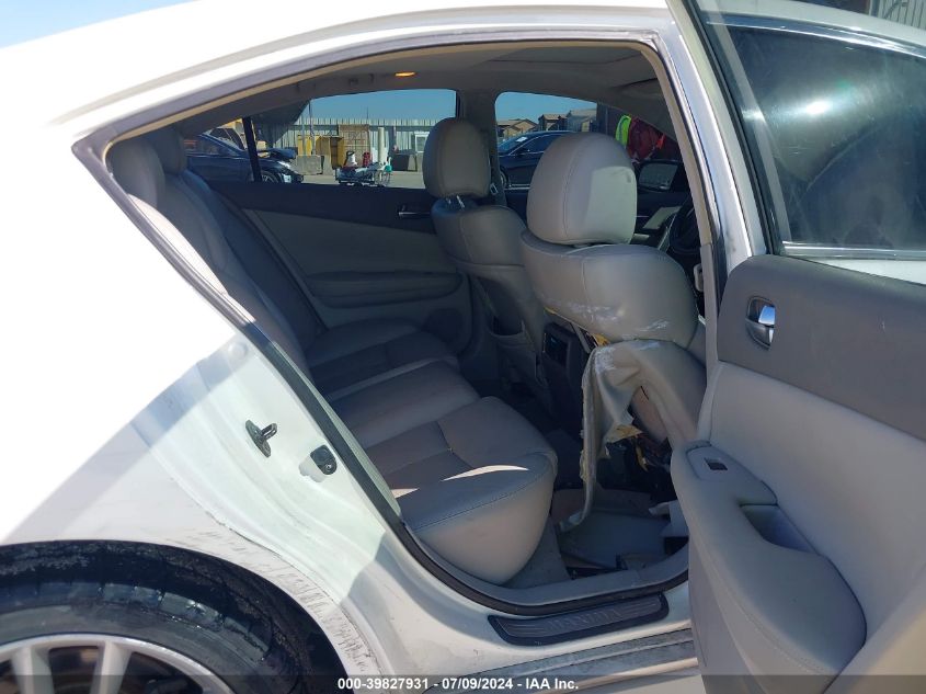 2009 Nissan Maxima 3.5 Sv VIN: 1N4AA51EX9C814280 Lot: 39827931