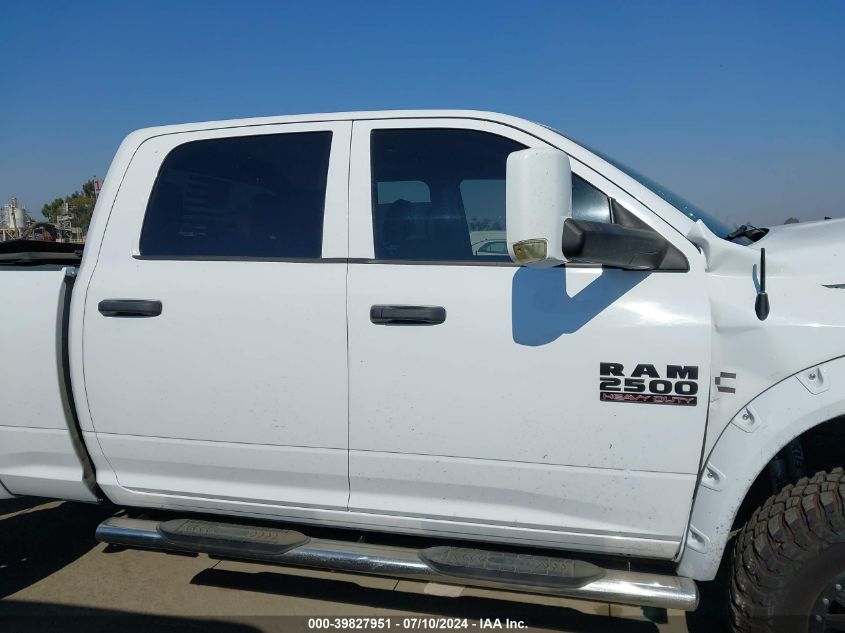 2018 Ram 2500 St VIN: 3C6UR5CL6JG119542 Lot: 39827951