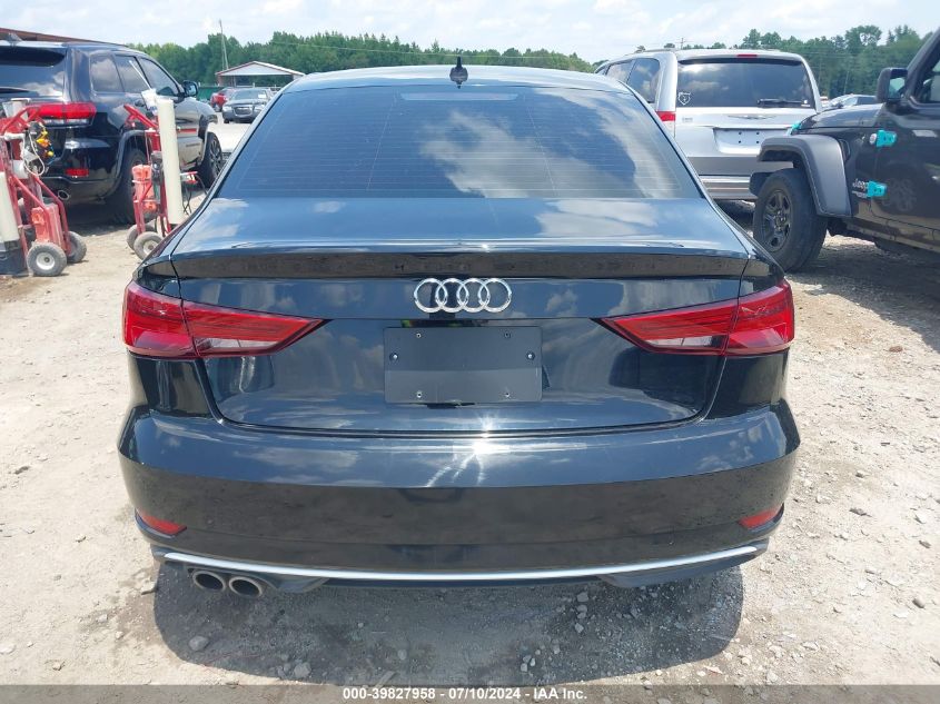 2018 Audi A3 2.0T Premium VIN: WAUAUGFF9J1010323 Lot: 39827958