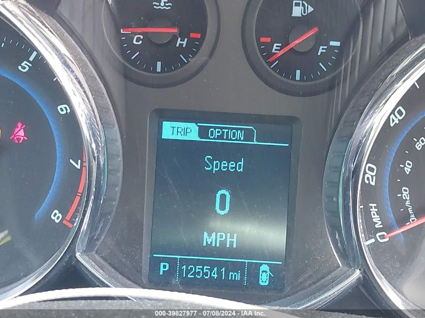 2014 Chevrolet Cruze 1Lt Auto VIN: 1G1PC5SB6E7294271 Lot: 39827977