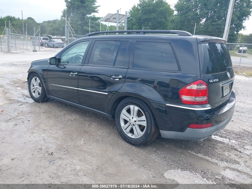 2007 Mercedes-Benz Gl 450 4Matic VIN: 4JGBF71E07A196354 Lot: 39827979