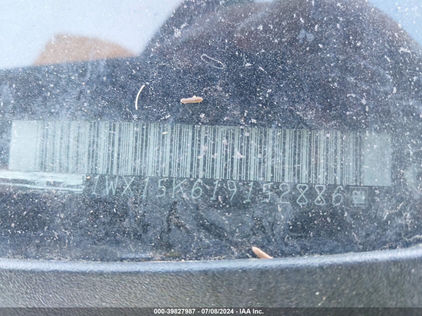 2001 Chevrolet Monte Carlo Ss VIN: 2G1WX15K619152886 Lot: 39827987