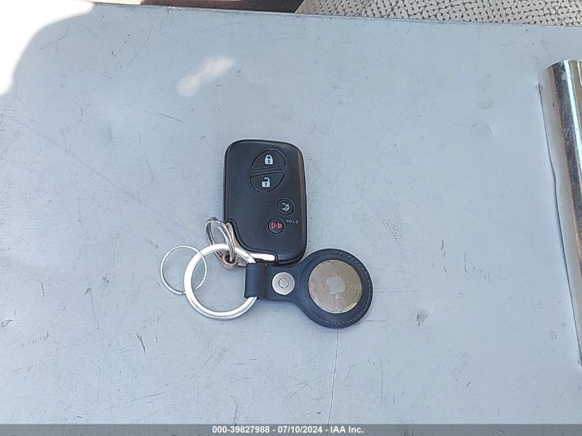 2010 Lexus Is 250 VIN: JTHBF5C29A5124384 Lot: 39827988