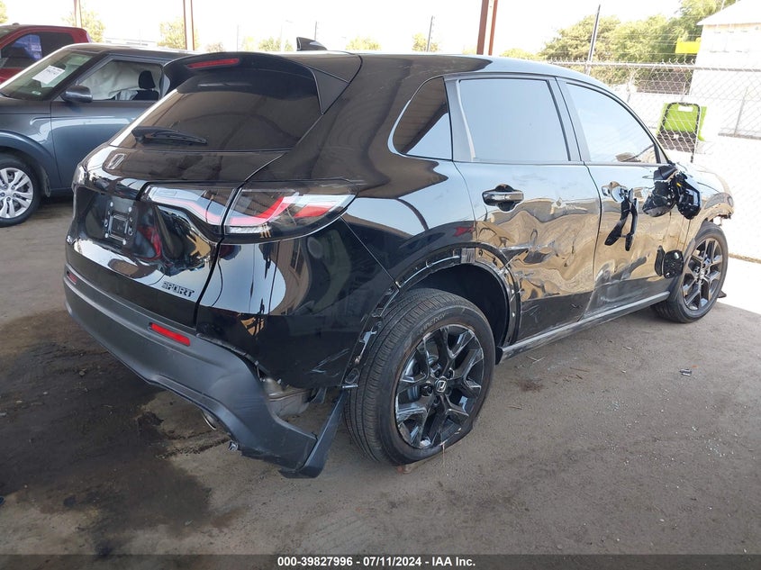 2024 HONDA HR-V 2WD SPORT/2WD SPORT W/O BSI - 3CZRZ1H57RM726994