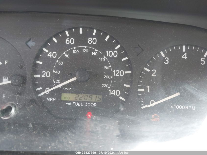 2000 Toyota Camry Ce VIN: 4T1BG22K7YU757282 Lot: 39827999