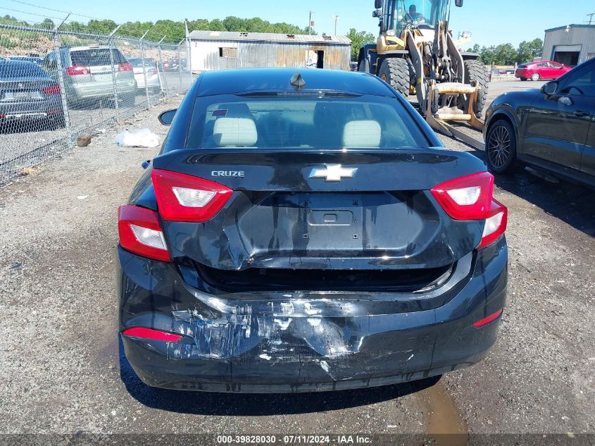 2017 Chevrolet Cruze Ls Auto VIN: 1G1BC5SM9H7169393 Lot: 39828030