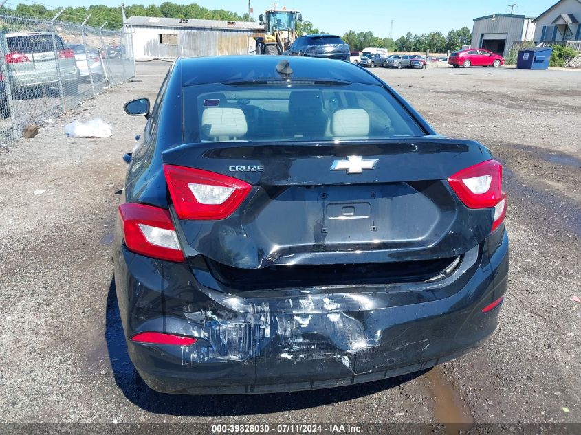 2017 Chevrolet Cruze Ls Auto VIN: 1G1BC5SM9H7169393 Lot: 39828030