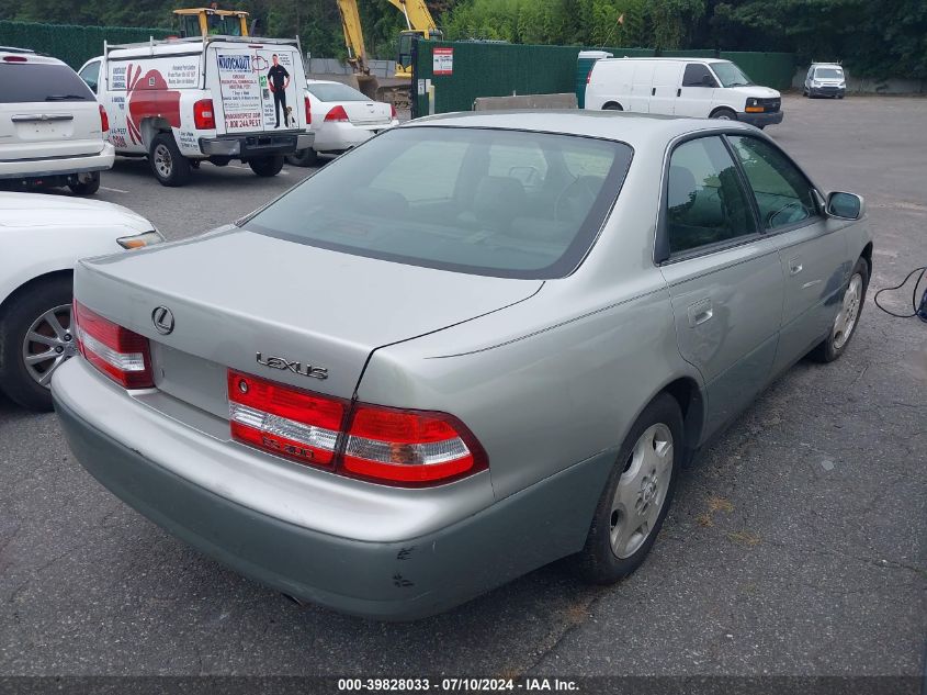 JT8BF28G5Y0288337 | 2000 LEXUS ES 300