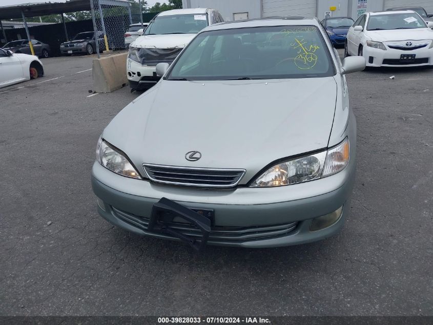 JT8BF28G5Y0288337 | 2000 LEXUS ES 300