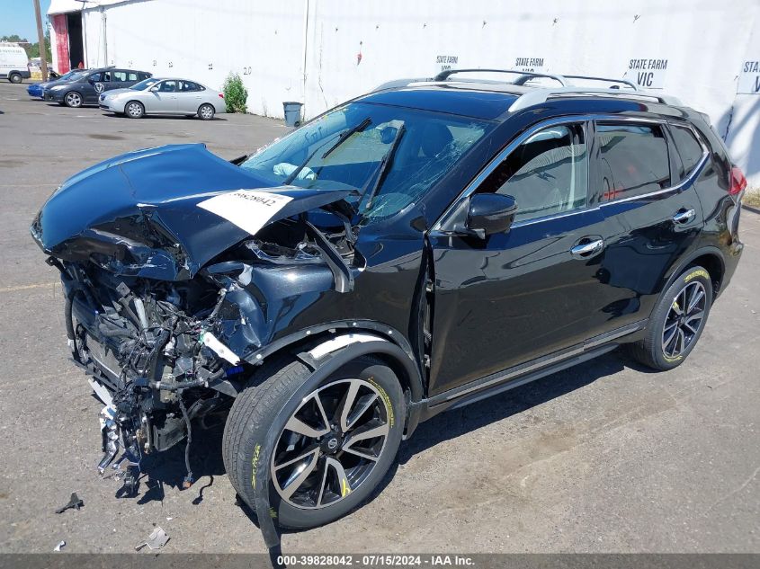 2019 Nissan Rogue Sl VIN: 5N1AT2MV9KC831572 Lot: 39828042