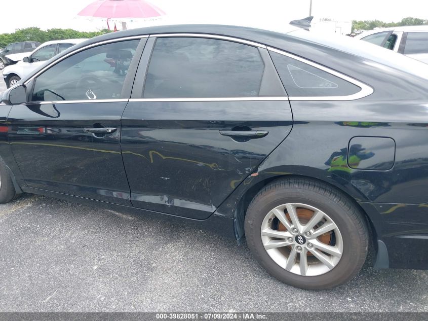 2015 Hyundai Sonata Se VIN: 5NPE24AF9FH162182 Lot: 39828051