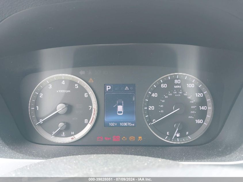 2015 Hyundai Sonata Se VIN: 5NPE24AF9FH162182 Lot: 39828051