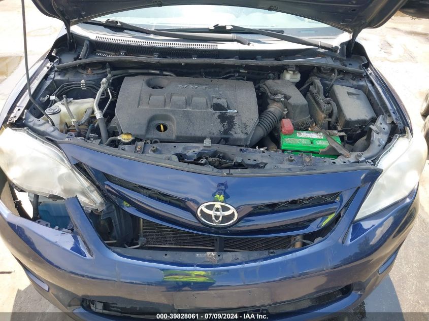 2011 Toyota Corolla Le VIN: 2T1BU4EEXBC654909 Lot: 39828061