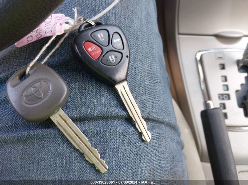 2011 Toyota Corolla Le VIN: 2T1BU4EEXBC654909 Lot: 39828061