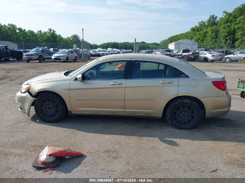 2011 Chrysler 200 Lx VIN: 1C3BC4FB8BN515497 Lot: 39828067