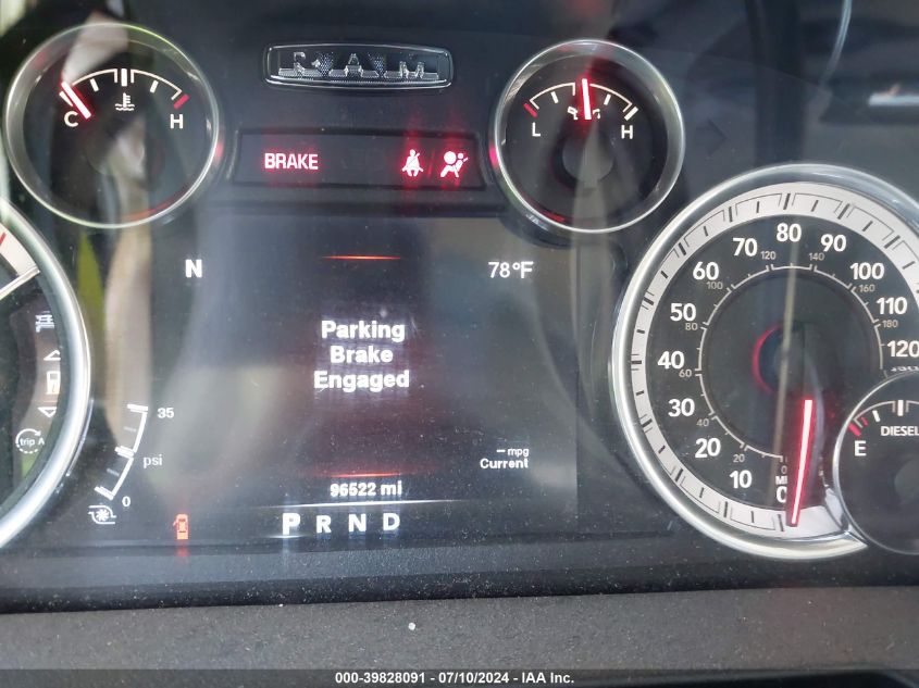 2014 RAM 2500 SLT - 3C6UR5ML8EG218125