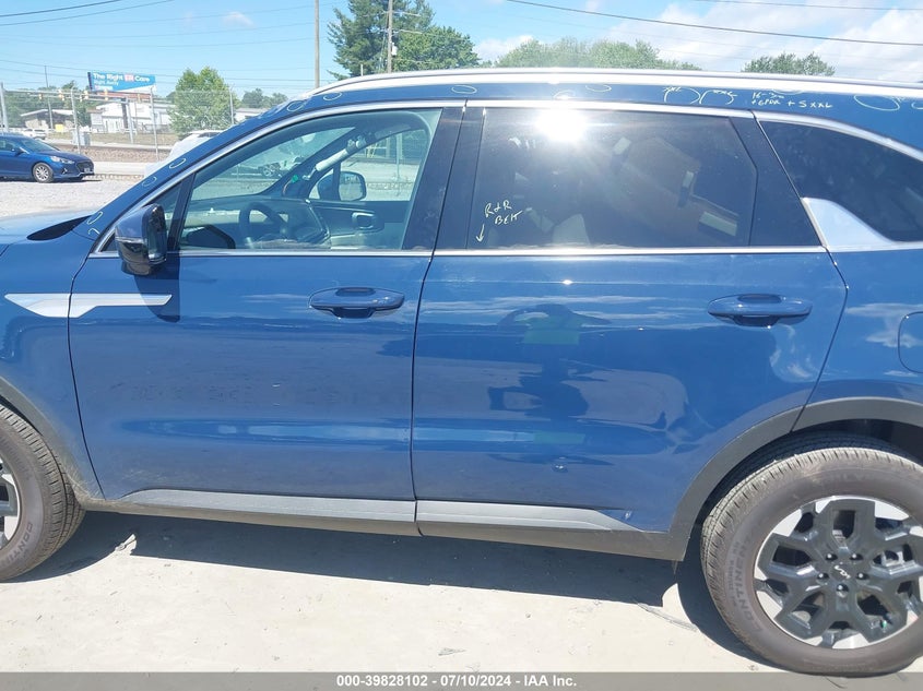 VIN 5XYRLDJC7RG261647 2024 KIA SORENTO S