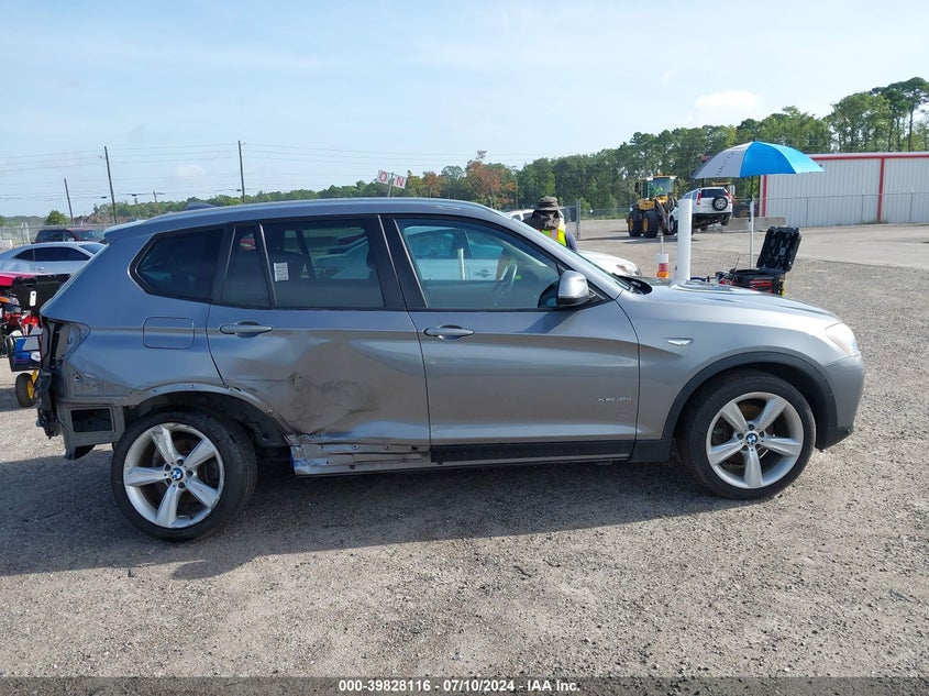 2017 BMW X3 xDrive35I VIN: 5UXWX7C53H0S19485 Lot: 39828116