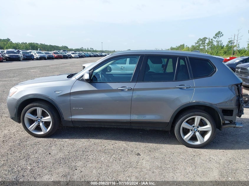 2017 BMW X3 xDrive35I VIN: 5UXWX7C53H0S19485 Lot: 39828116
