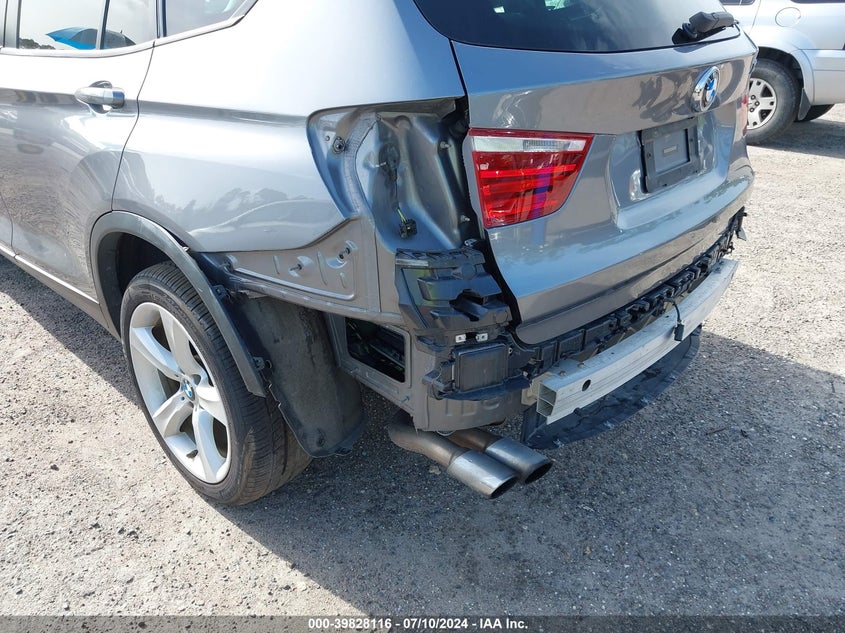 2017 BMW X3 xDrive35I VIN: 5UXWX7C53H0S19485 Lot: 39828116