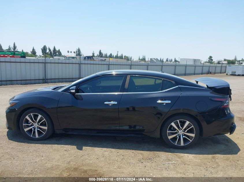 2019 Nissan Maxima 3.5 Sv VIN: 1N4AA6AV3KC361048 Lot: 39828118