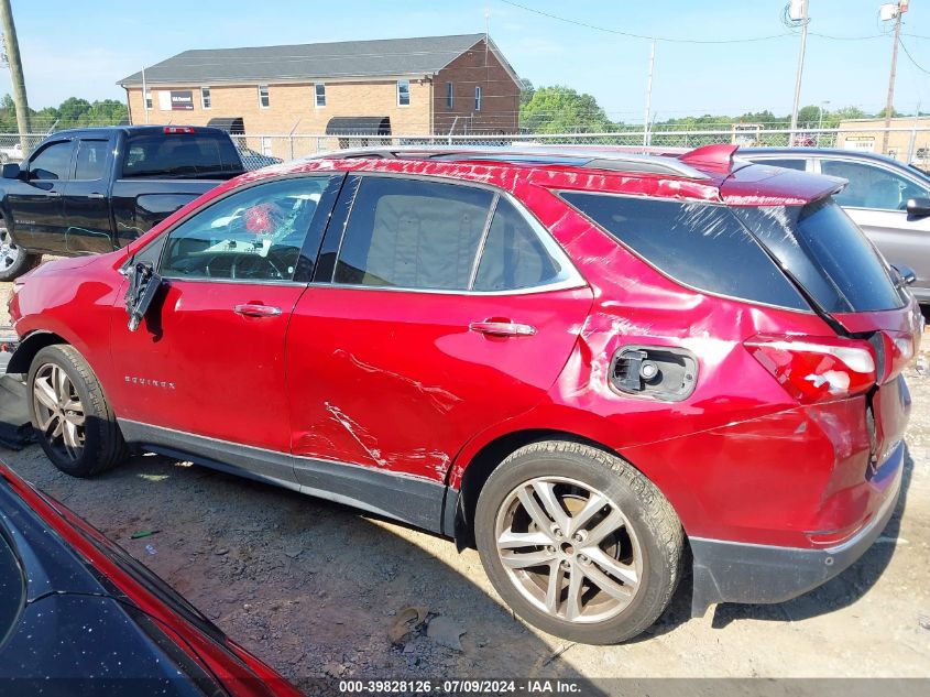 2018 Chevrolet Equinox Premier VIN: 3GNAXMEV9JS648708 Lot: 39828126