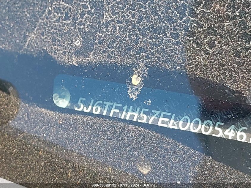 2014 Honda Crosstour Ex-L V6 VIN: 5J6TF1H57EL000546 Lot: 39828132