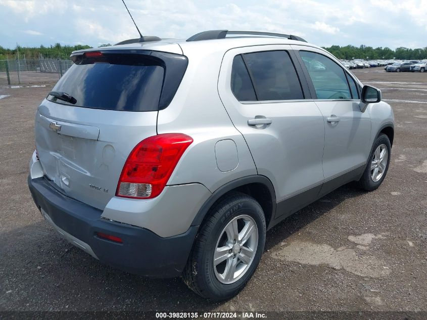 2016 Chevrolet Trax Lt VIN: 3GNCJLSB5GL231104 Lot: 39828135