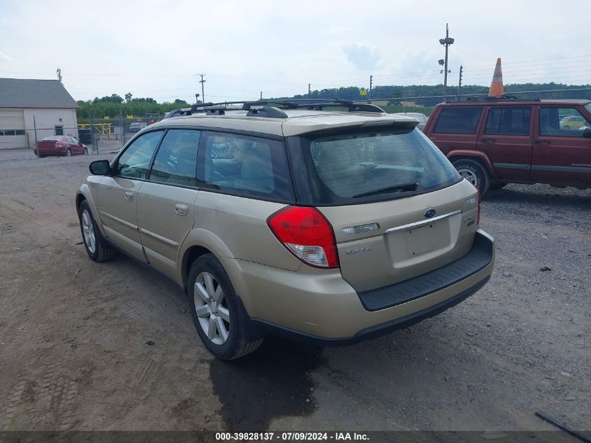 4S4BP62C987358193 | 2008 SUBARU OUTBACK