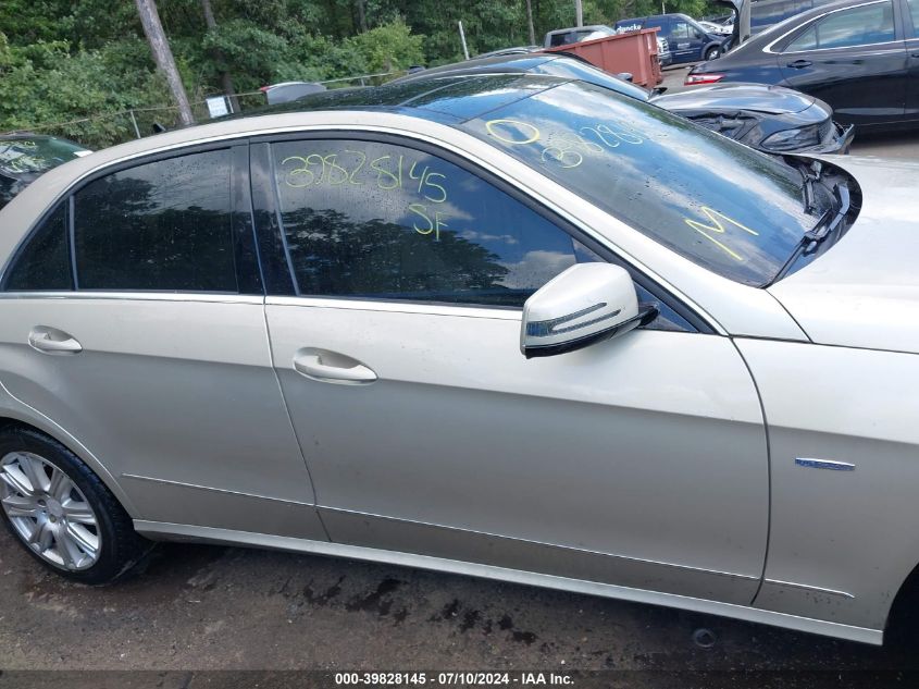 2012 Mercedes-Benz E 350 4Matic VIN: WDDHF8JB6CA601854 Lot: 39828145