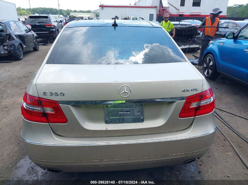 2012 Mercedes-Benz E 350 4Matic VIN: WDDHF8JB6CA601854 Lot: 39828145
