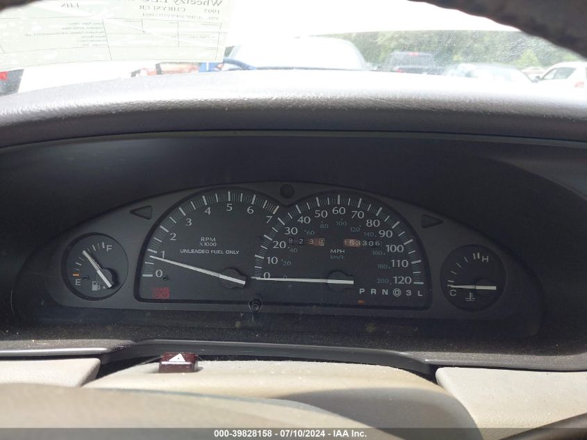 1997 Chrysler Lhs VIN: 2C3HC56FXVH574924 Lot: 39828158