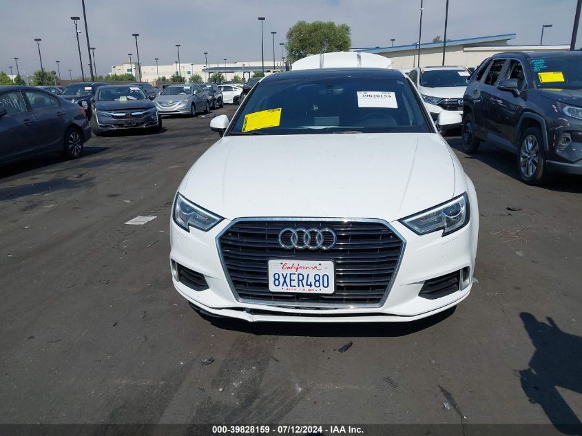 2018 Audi A3 2.0T Premium/2.0T Tech Premium VIN: WAUAUGFF8J1078905 Lot: 39828159