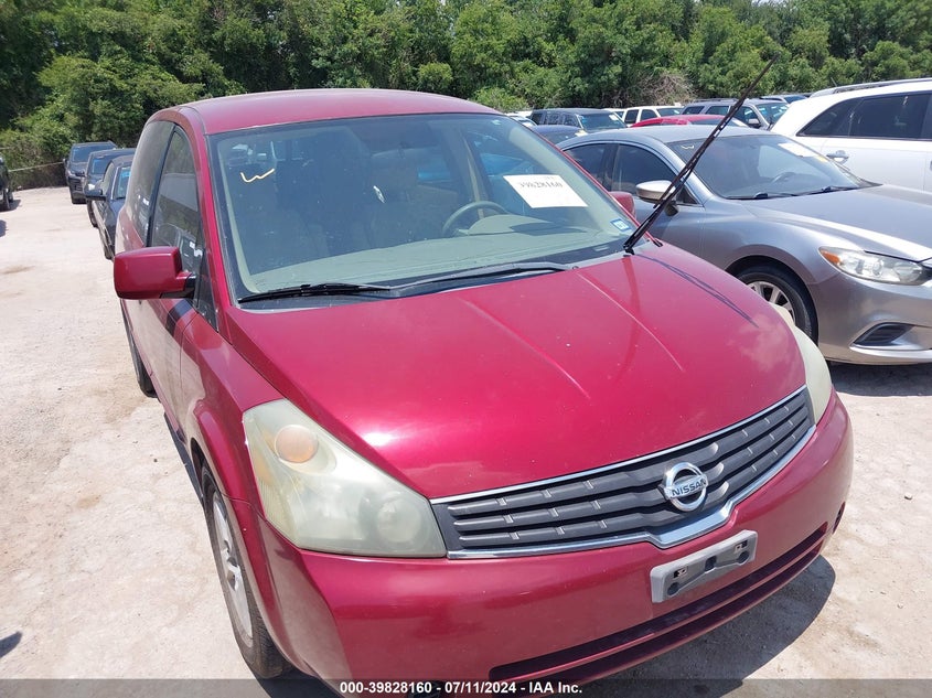 2007 Nissan Quest 3.5 VIN: 5N1BV28U17N135008 Lot: 39828160