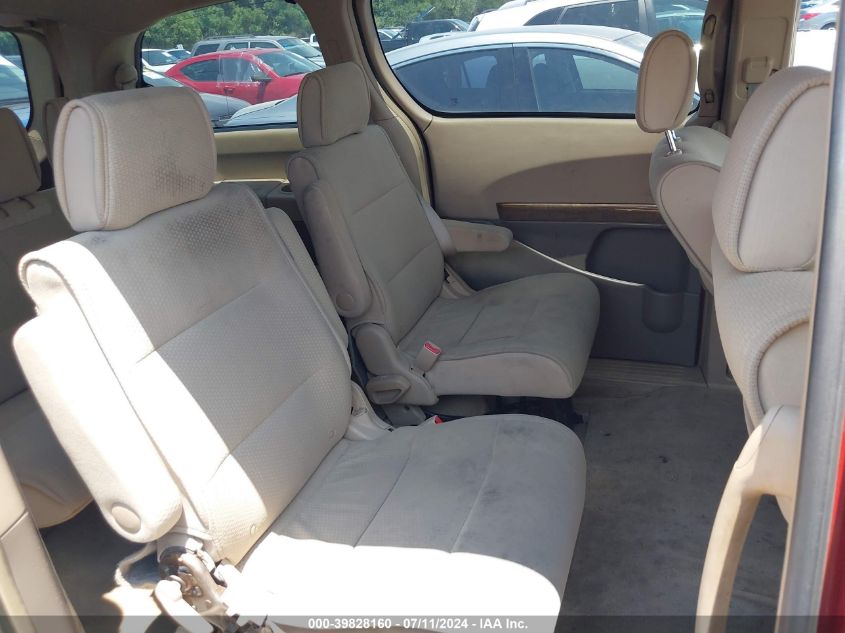 2007 Nissan Quest 3.5 VIN: 5N1BV28U17N135008 Lot: 39828160