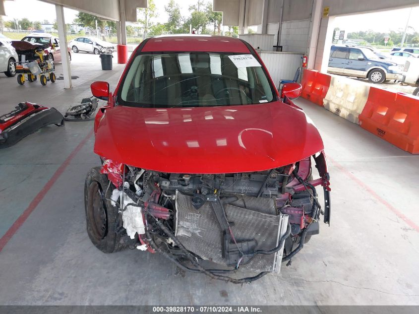 2017 Nissan Rogue S/Sl/Sv VIN: JN8AT2MT6HW390594 Lot: 39828170