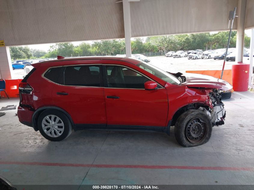 2017 Nissan Rogue S/Sl/Sv VIN: JN8AT2MT6HW390594 Lot: 39828170