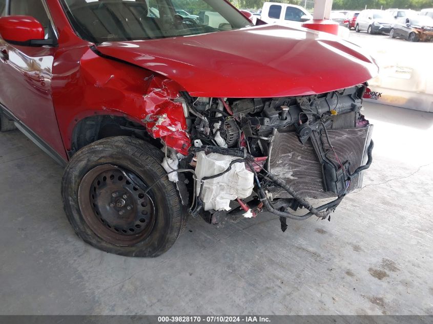 2017 Nissan Rogue S/Sl/Sv VIN: JN8AT2MT6HW390594 Lot: 39828170