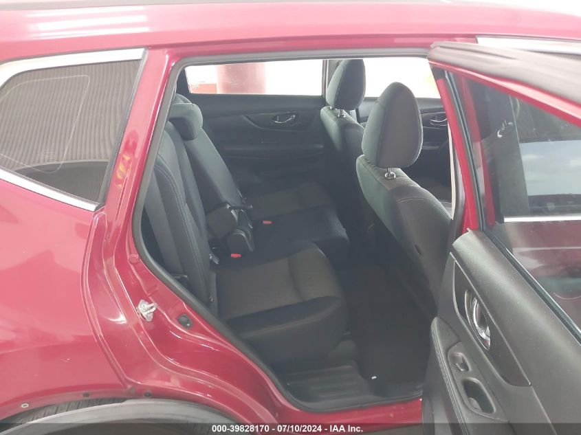 2017 Nissan Rogue S/Sl/Sv VIN: JN8AT2MT6HW390594 Lot: 39828170