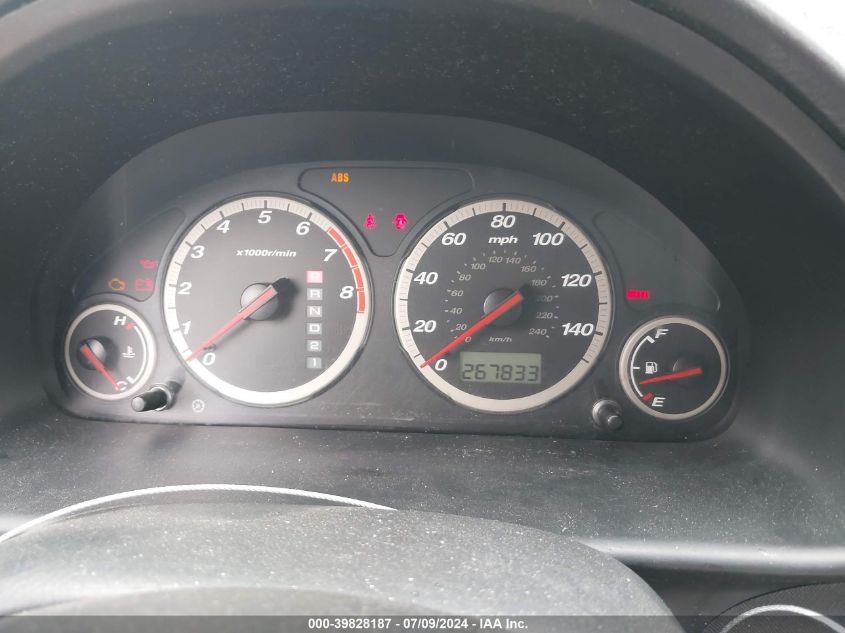 2003 Honda Cr-V Ex VIN: SHSRD78843U123362 Lot: 39828187