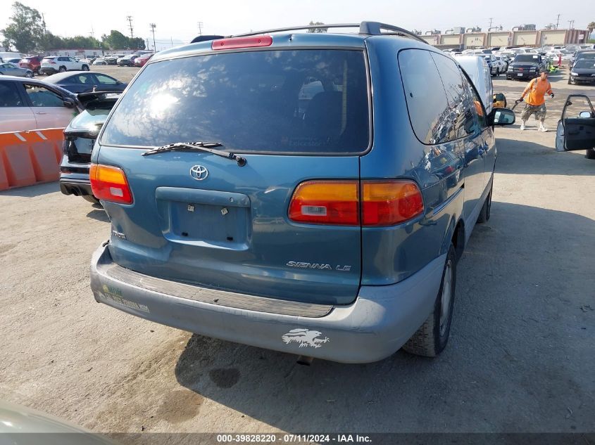 2000 Toyota Sienna Le VIN: 4T3ZF13C4YU210769 Lot: 39828220