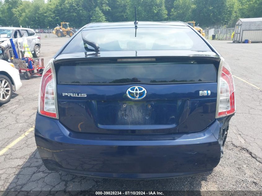 2015 Toyota Prius Two VIN: JTDKN3DU5F0420483 Lot: 39828234