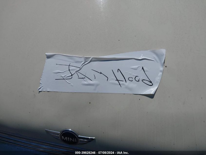 2006 Mini Cooper VIN: WMWRC33576TK70130 Lot: 39828246