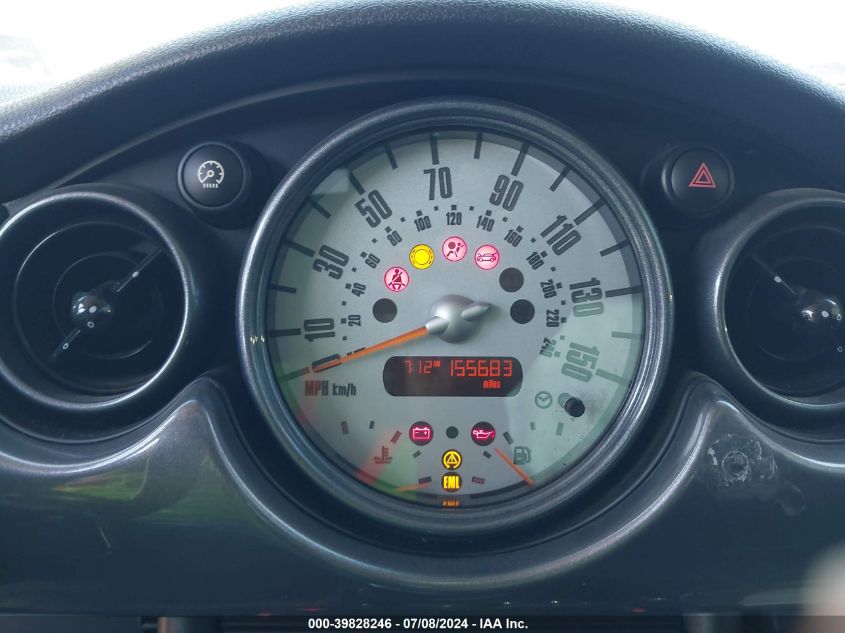 2006 Mini Cooper VIN: WMWRC33576TK70130 Lot: 39828246