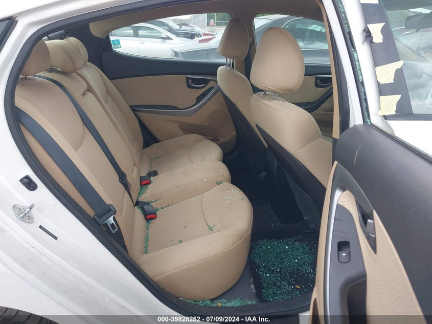 2012 Hyundai Elantra Gls VIN: 5NPDH4AE0CH112400 Lot: 39828252