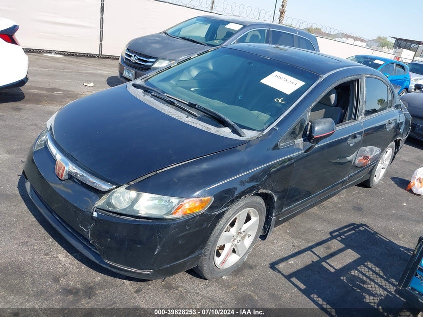 2008 Honda Civic Ex VIN: 1HGFA16838L110627 Lot: 39828253