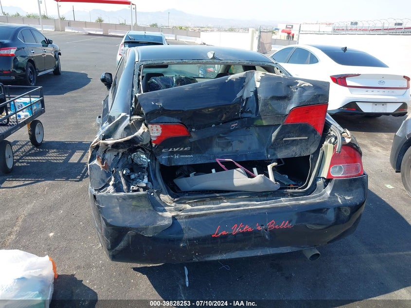 2008 Honda Civic Ex VIN: 1HGFA16838L110627 Lot: 39828253